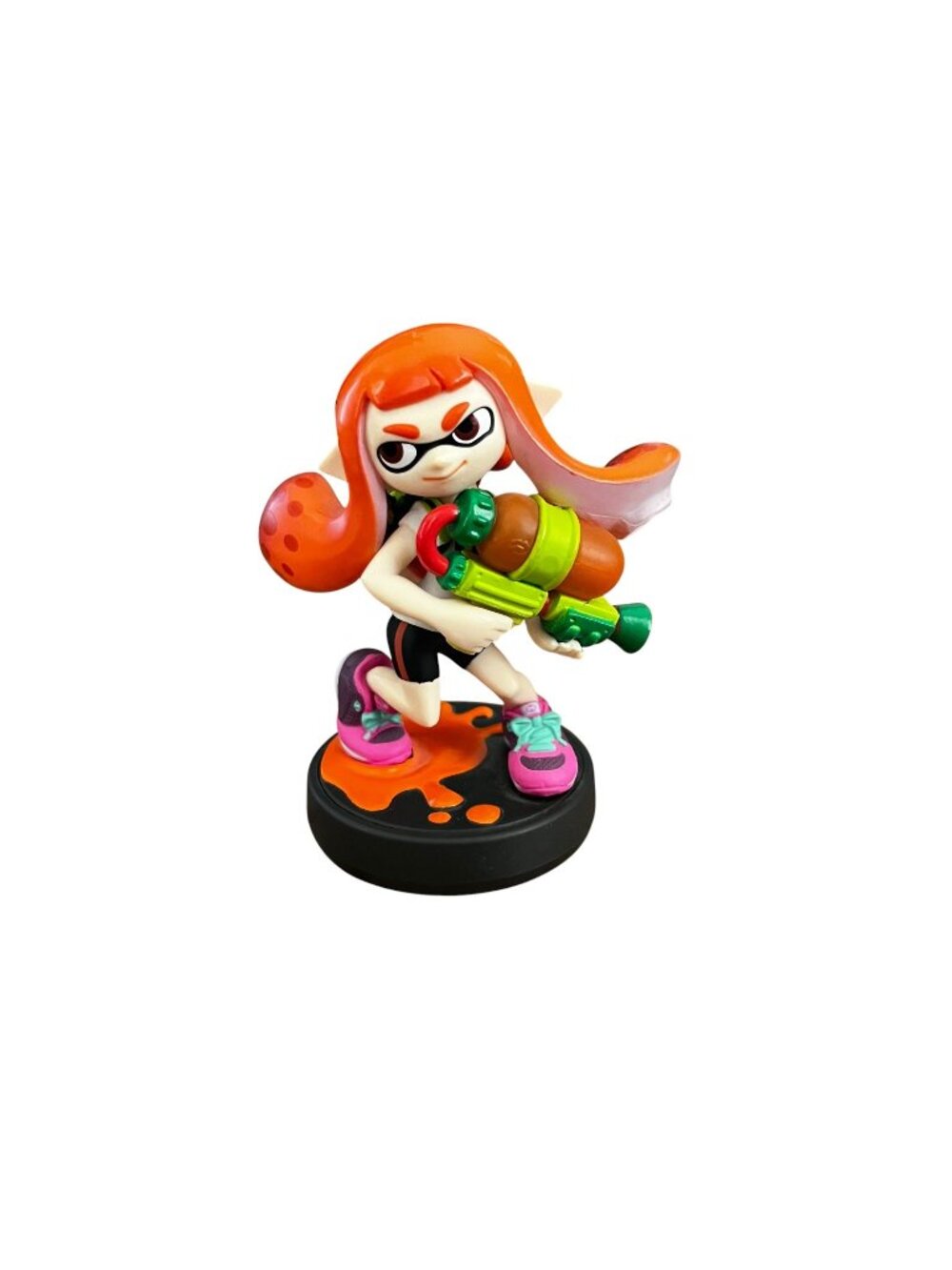 Splatoon Orange Inkling Girl Amiibo